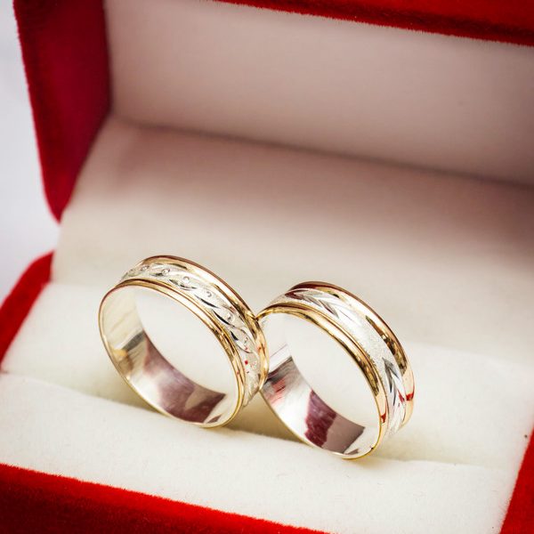 💍 Argollas de Matrimonio en Plata y Oro Laminado 💍
