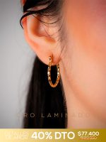 🌟 Candongas en Oro Laminado 🌟 - Image 2