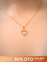 💎 Set en Rodio Corazones con Perlas 💎 - Image 6